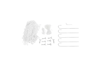 Poarta de fotbal metalică 213x150x90 cm