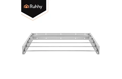 Suport de rufe pliabil pentru perete 80 cm