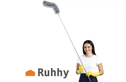 Mop telescopic subțire – mătură - 2 accesorii