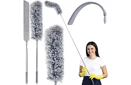 Mop telescopic subțire – mătură - 2 accesorii