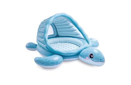 Piscina gonflabilă cu copertină 218 × 206 × 97 cm Turtle Cove Playland, I48677NP
