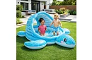 Piscina gonflabilă cu copertină 218 × 206 × 97 cm Turtle Cove Playland, I48677NP