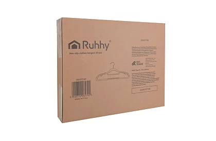 Banda de umeri antiderapante gri pentru îmbrăcăminte 20 buc