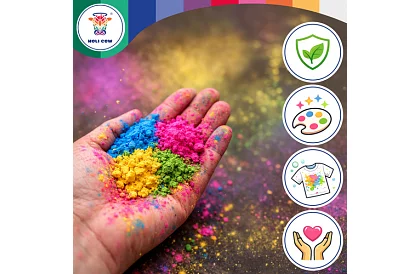 Set de pulberi colorate Holi Powder 10×100 g