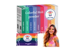 Set de pulberi colorate Holi Powder 10×100 g