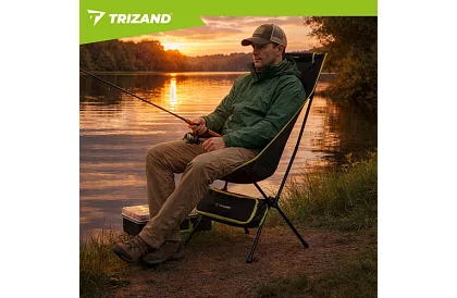 Scaun de pescuit pliabil ușor 41 × 52 × 86 cm