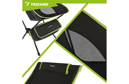 Scaun de pescuit pliabil ușor 41 × 52 × 86 cm