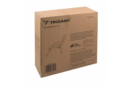 Scaun de pescuit pliabil ajustabil cu brațe