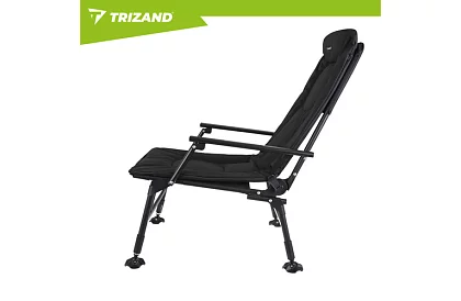 Scaun de pescuit pliabil ajustabil cu brațe