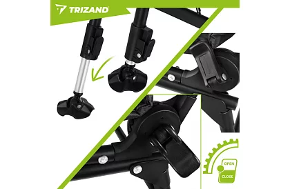 Scaun de pescuit pliabil ajustabil cu brațe