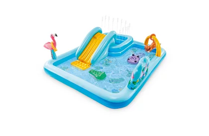 Piscină gonflabilă cu tobogan – teren de joacă acvatic INTEX 57161