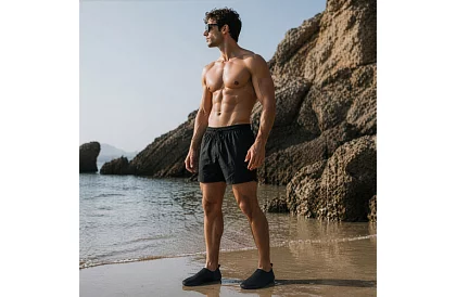 Încălțăminte pentru apă – antiderapantă, uscare rapidă – neagră, mărimea 40