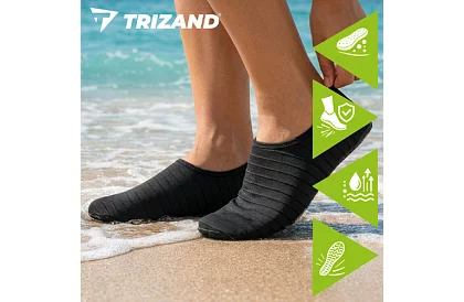 Încălțăminte pentru apă – antiderapantă, uscare rapidă – neagră, mărimea 39