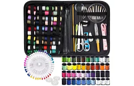 Set de cusut 129 de piese – kit de cusut de călătorie