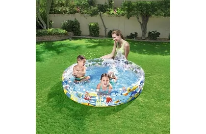 Bazină gonflabilă pentru copii 152 × 30 cm, B51008