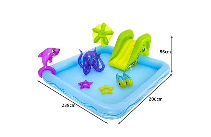 Teren de joacă acvatic 239 × 206 × 86 cm, B53052