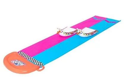 Tobogan cu apă Lama Rama + 2 ambarcațiuni – B52320