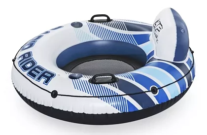 Cercă de înot gonflabil cu spătar – diametru 135 cm, B43116