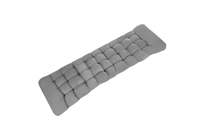 Perna matlasată pentru scaune de grădină 173 × 50 × 5 cm – gri