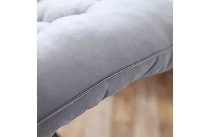 Perna matlasată pentru scaune de grădină 173 × 50 × 5 cm – gri