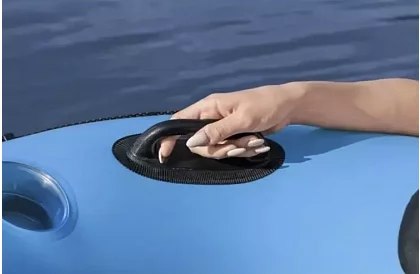 Cerc de înot gonflabil cu suport și suport pentru băut – B43108