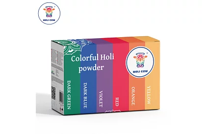 Set de pulberi colorate Holi Powder 6×100 g