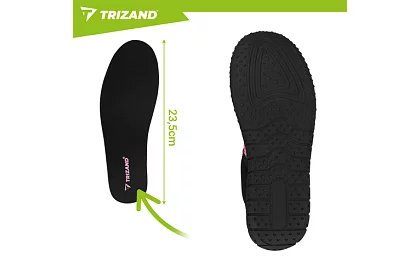 Încălțăminte pentru apă – antiderapantă 5 mm, uscare rapidă – negru-roz, mărimea 36