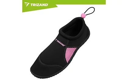 Încălțăminte pentru apă – antiderapantă 5 mm, uscare rapidă – negru-roz, mărimea 36