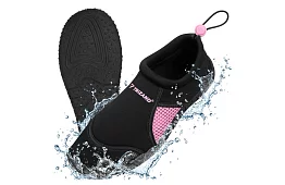 Încălțăminte pentru apă – antiderapantă 5 mm, uscare rapidă – negru-roz, mărimea 36