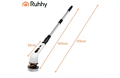 Perie electrică de curățare rotativă - Spin Scrubber + 9 capete