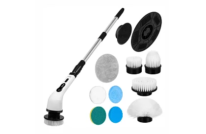 Perie electrică de curățare rotativă - Spin Scrubber + 9 capete