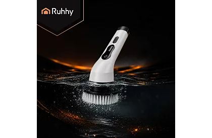 Perie electrică de curățare rotativă - Spin Scrubber + 9 capete