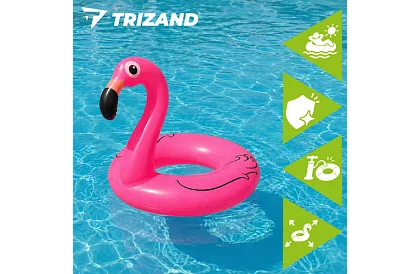 Cercel gonflabil flamingo 102 cm
