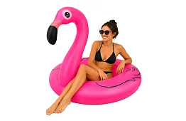 Cercel gonflabil flamingo 102 cm