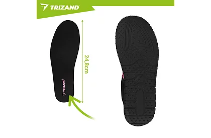 Încălțăminte pentru apă – antiderapantă 5 mm, uscare rapidă – negru-roz, mărimea 37