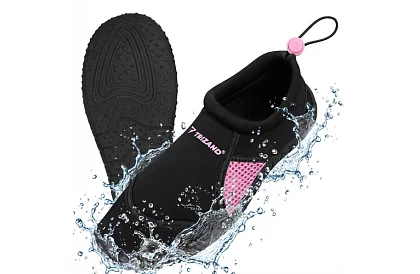 Încălțăminte pentru apă – antiderapantă 5 mm, uscare rapidă – negru-roz, mărimea 37