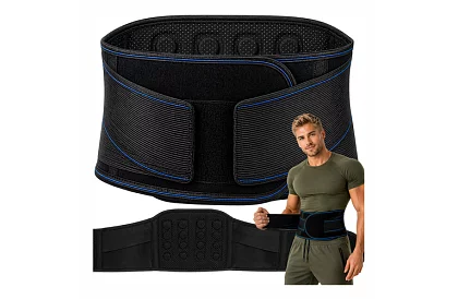 Belt magnetic lombar ajustabil 85–100 cm – 24 magneți