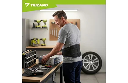 Belt magnetic lombar ajustabil 95–110 cm – 24 magneți