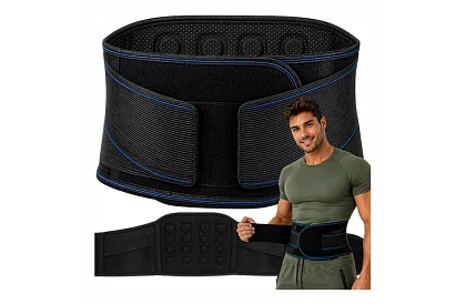 Belt magnetic lombar ajustabil 95–110 cm – 24 magneți