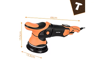 Polish orbital pentru mașină 125 mm – 1000 W + accesorii