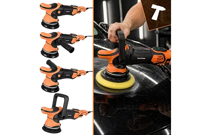 Polish orbital pentru mașină 125 mm – 1000 W + accesorii