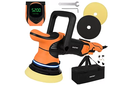 Polish orbital pentru mașină 125 mm – 1000 W + accesorii