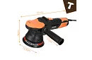Polish orbital pentru mașină 125/150 mm – 900 W + accesorii
