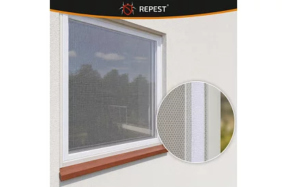 Plasă de țânțari, plasă pentru fereastră 160 × 130 cm – albă