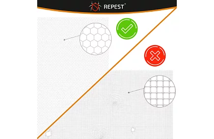 Plasă de țânțari, plasă pentru fereastră 160 × 130 cm – albă