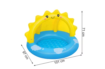 Piscină gonflabilă pentru copii 101 × 70 cm – B52637