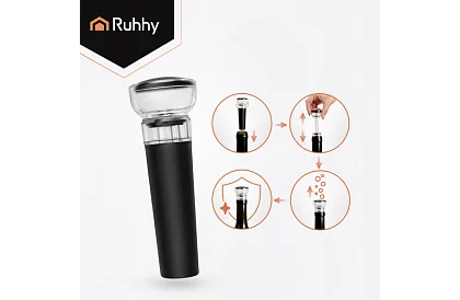 Deschizător electric de vin cu accesorii