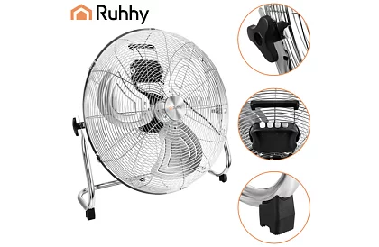 Ventilator 50 cm, 130 W – metalic, 3 viteze