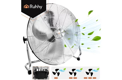 Ventilator 50 cm, 130 W – metalic, 3 viteze