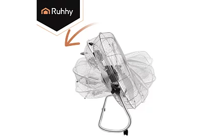 Ventilator 50 cm, 130 W – metalic, 3 viteze
